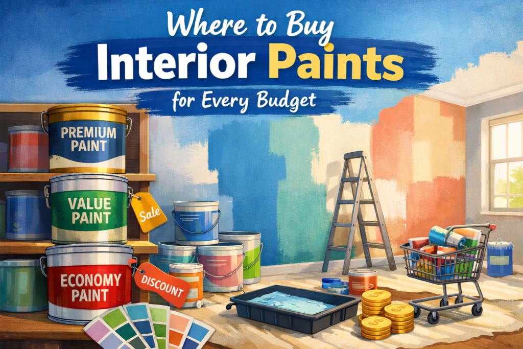 Where to Buy Interior Paints for Every Budget
