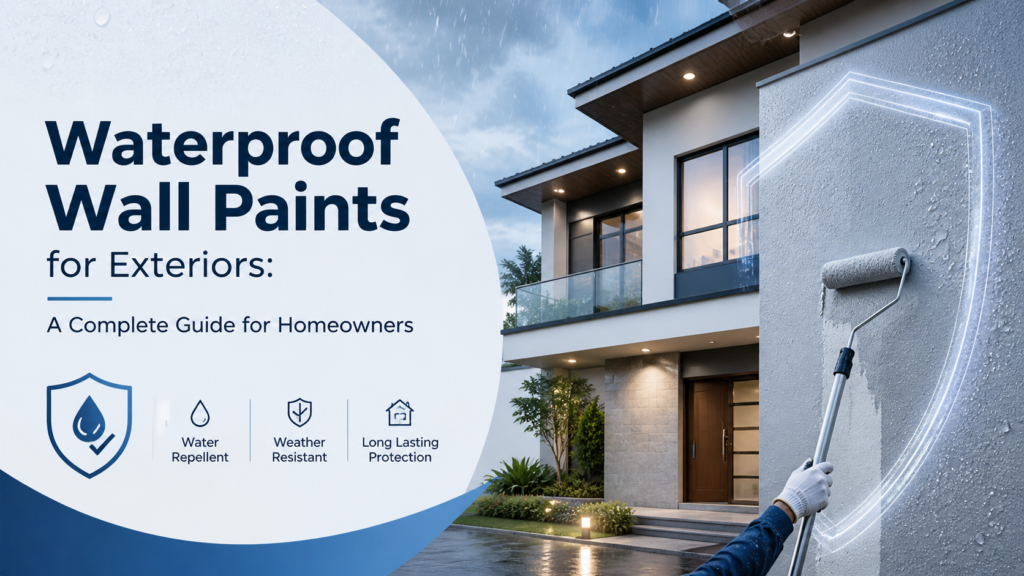 Waterproof Wall Paints for Exteriors