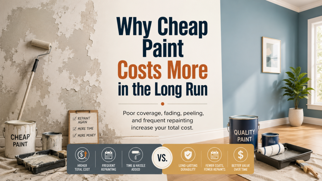 Why Cheap Paint Costs More in the Long Run
